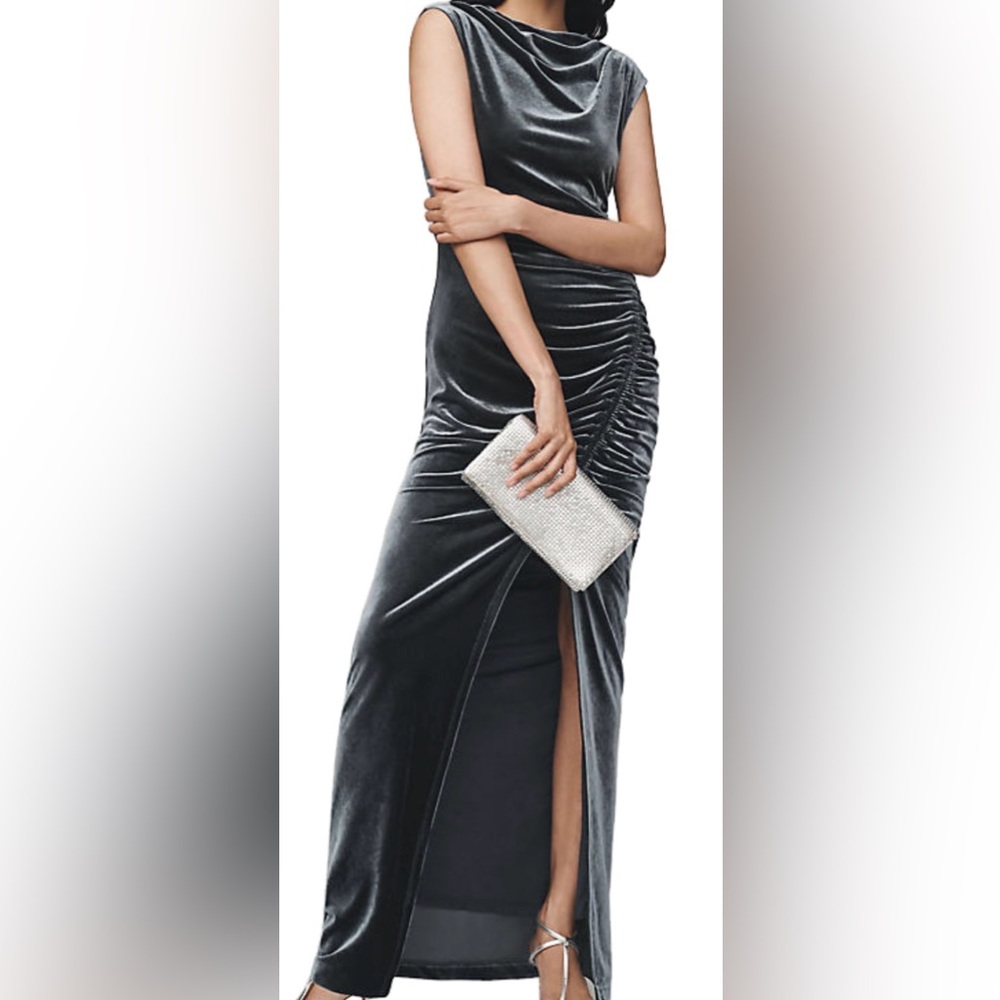 BHLDN Elegant Black Garment with Cream Tag